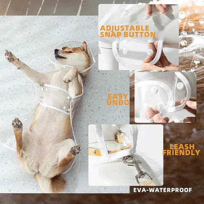 Transparent Rain Jacket Small Medium Easy to Use