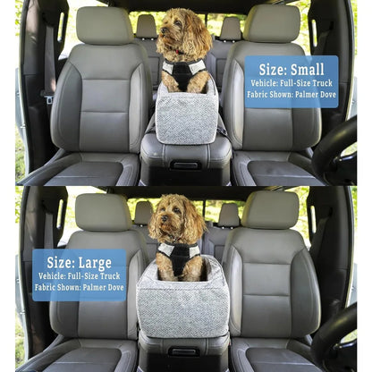 Console Dog Car Seat Small Harness Attachment Included