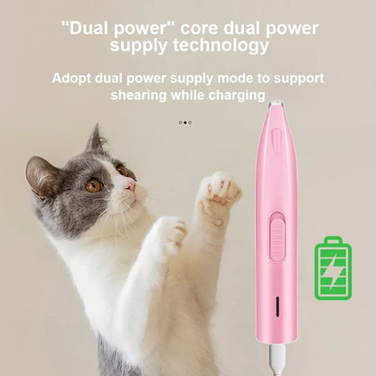 Hair Trimmer Electric Pet Foot Hair Ear