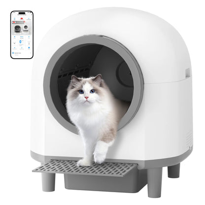 Automatic Cat Litter Box Self Cleaning Sandbox APP