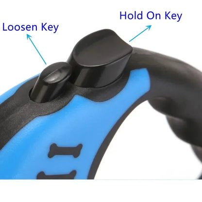 Retractable Dog Leash Traction Rope Automatic Flexible
