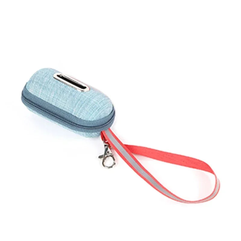 Portable Dog Poop Bag Dispenser With Rope