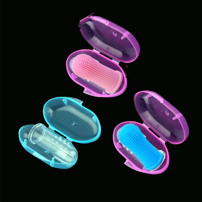 Cleaning Finger Brush For Pet Nontoxic