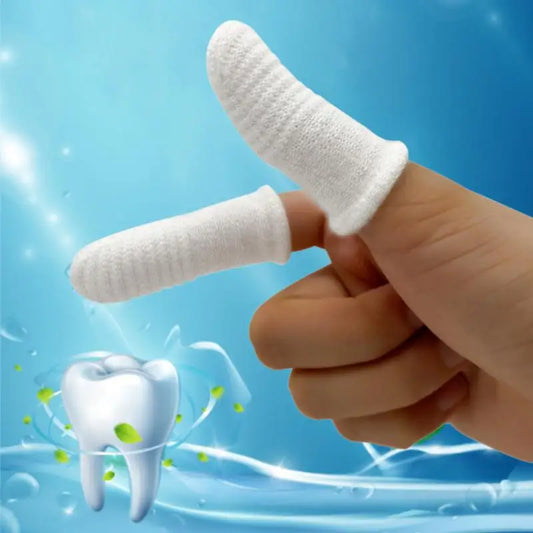 Pet Fingers Toothbrush Dog Cat Cotton Brush