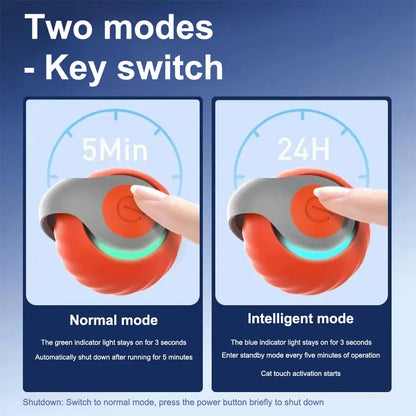 Toy Ball Electronic Interactive Pet Rechargeable Moving Bouncing