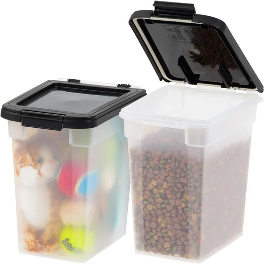 Airtight Pet Food Container Set 10 Lbs  2 Pack