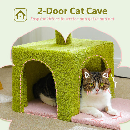 Flower Cat Tree/Hammock/Sisal Scratching Posts/Pink Perch