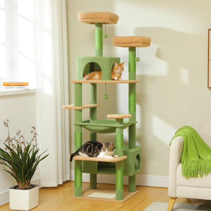 Multi-Level Tower Top Perch, Dangling Balls