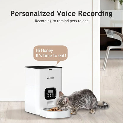 Automatic Cat Feeders - Dry Food Dispenser, Desiccant Bag