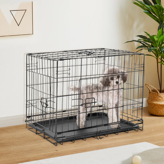 Plastic Leak-Proof Pan Tray Large Kennel