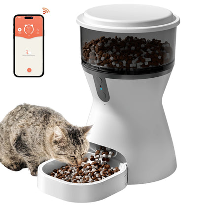 Automatic Cat Feeder Voice Recorder, Programmable Portion