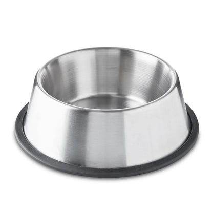 Stainless Steel Jumbo Dog Bowl Non-Skid Base