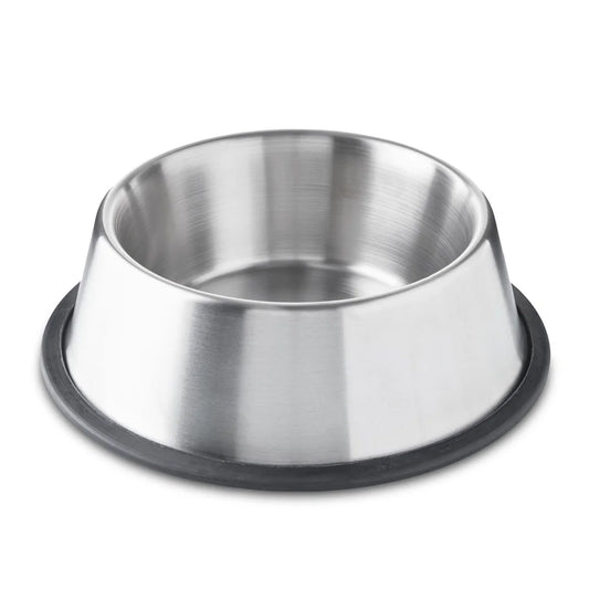 Stainless Steel Jumbo Dog Bowl Non-Skid Base