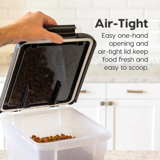 Airtight Pet Food Container Set 10 Lbs  2 Pack