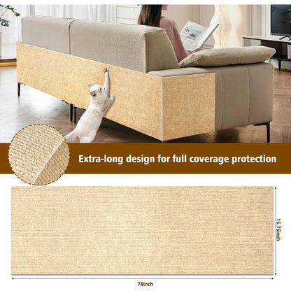 Scratch Mat Furniture Protection/Trimmable/Self-Adhesive Carpet Pad