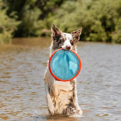 Flying Disc Dog Floating Flyer Durable Nylon
