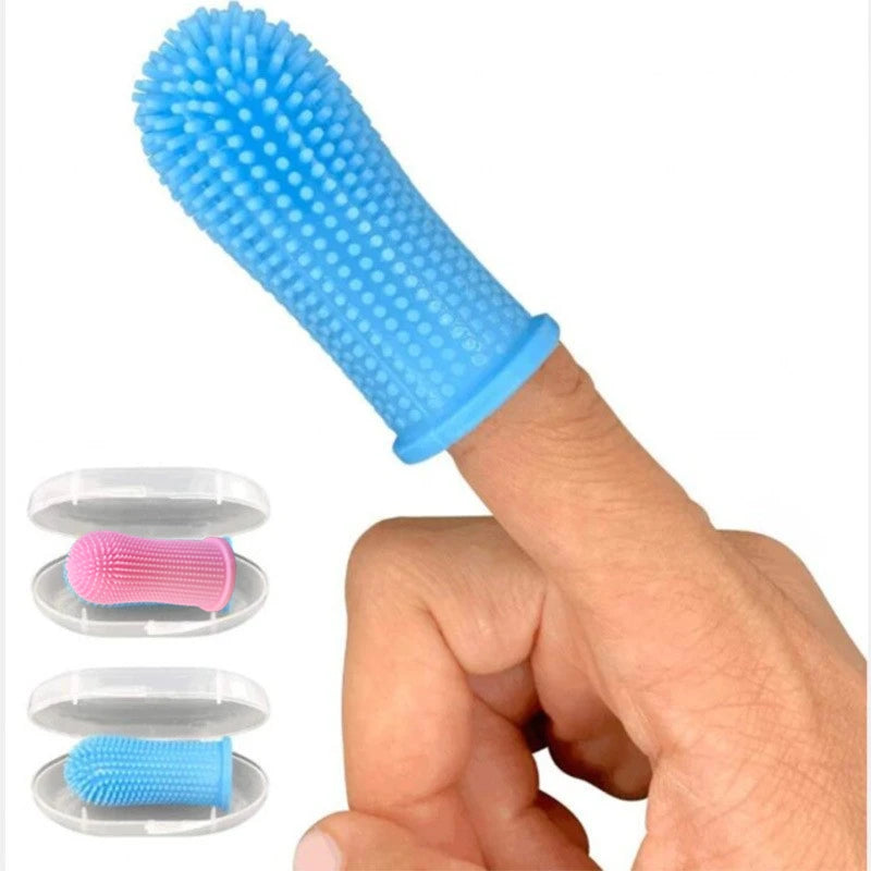 Cleaning Finger Brush For Pet Nontoxic