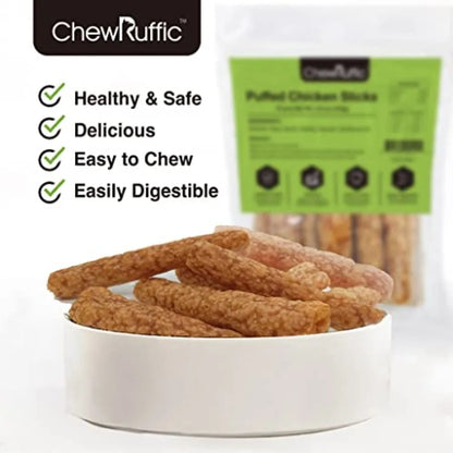 Chicken Dog Treat Sticks for Training and Reward