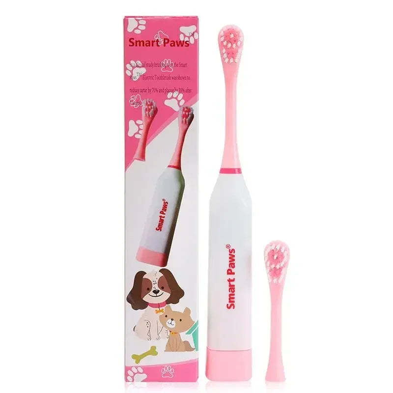 Electric Dog Tooth Brush  Non-slip Handle