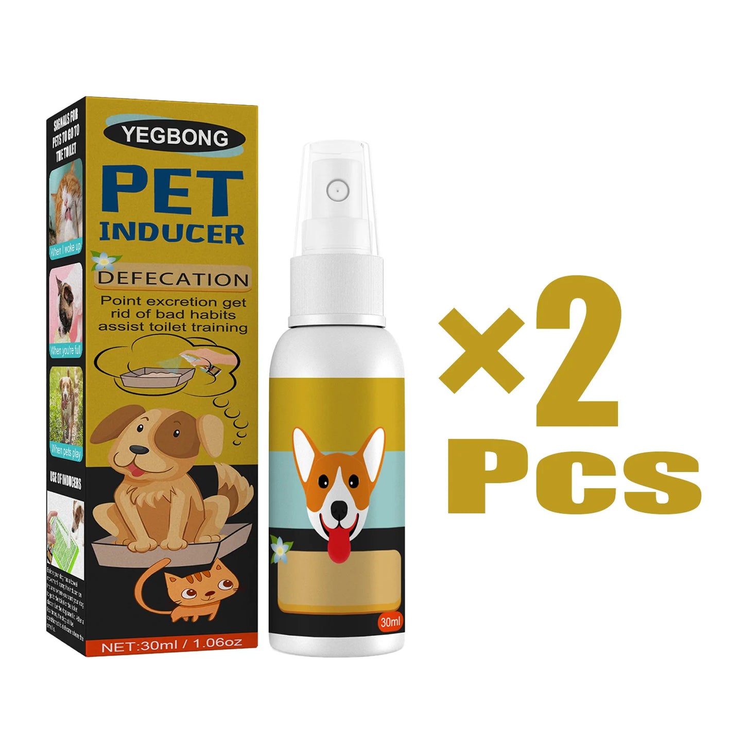 30ml Potty Training Spray for Puppy Housebreaking Tool