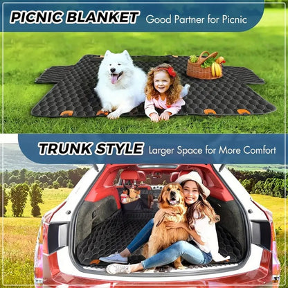 Waterproof Car Seat Protector, Side Wings, Scratch Resistant