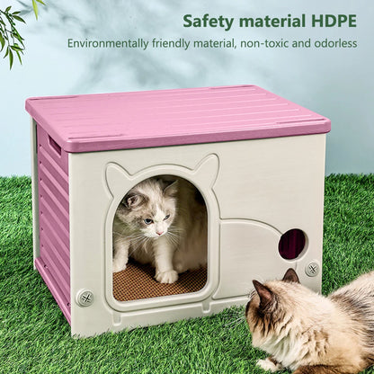 Outdoor Portable Stray Cat Nest Winter Warm Waterproof