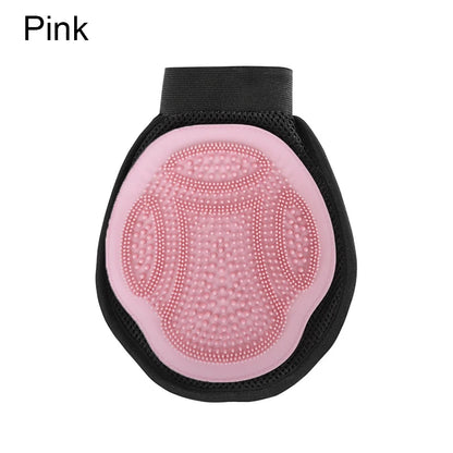Pet Bath Massage Glove De-shedding Brush