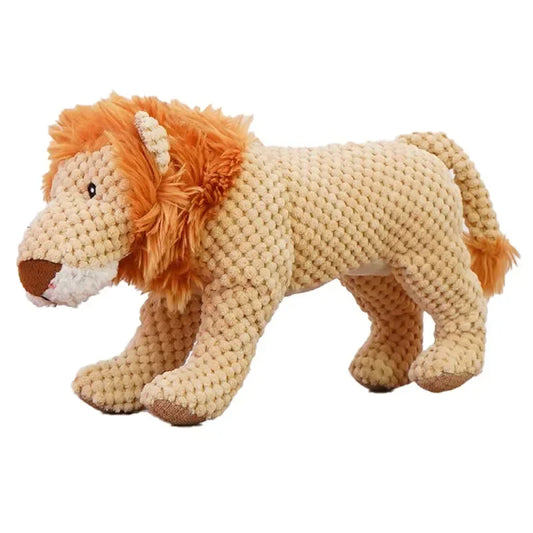 Squeaky Plush Dog Chew Toys Animals Shape