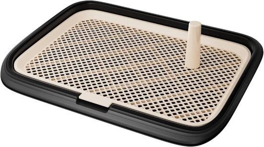 Dog Potty Tray, 23.6"x17.7" Indoor Pet Pee Pad Holder