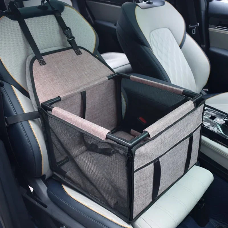 Waterproof Pet Transport Car Seat Basket