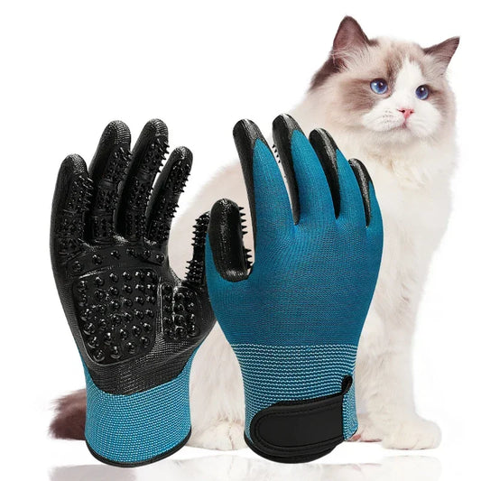 Hair Grooming Glove for Pet Bathing  Massage Brush