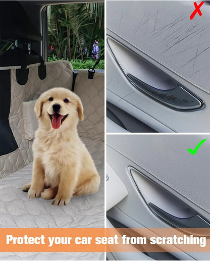 Car Seat Cover with Mesh Window, Waterproof & Scratchproof