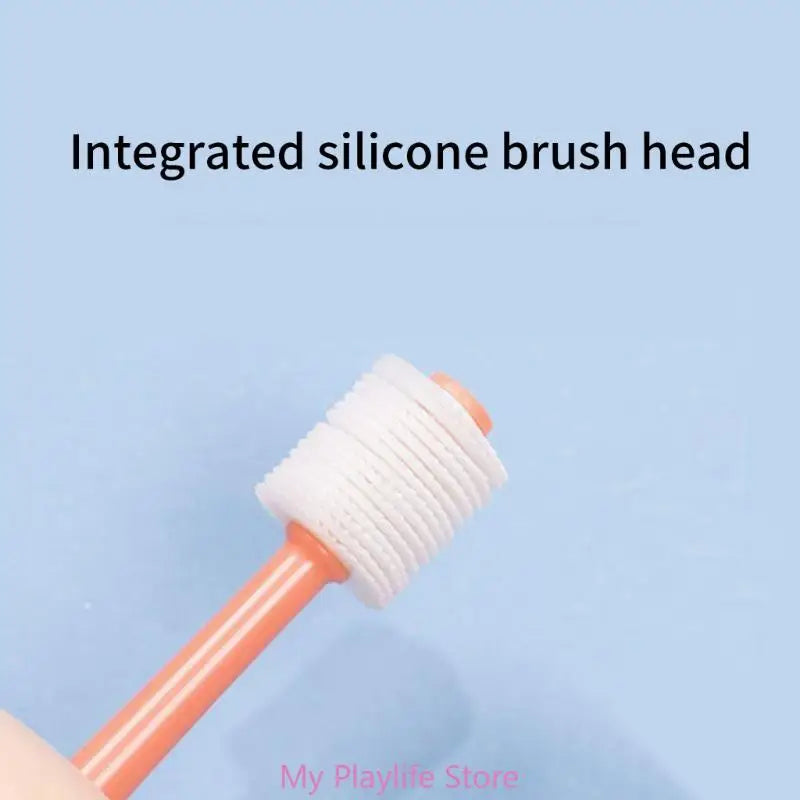 Small Toothbrush Teeth Cleaning Soft Silicone Bristle