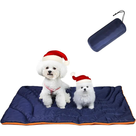 Waterproof Dog Mat Portable Travel Pet Bed Roll Up