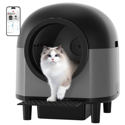Automatic Cat Litter Box Self Cleaning Sandbox APP
