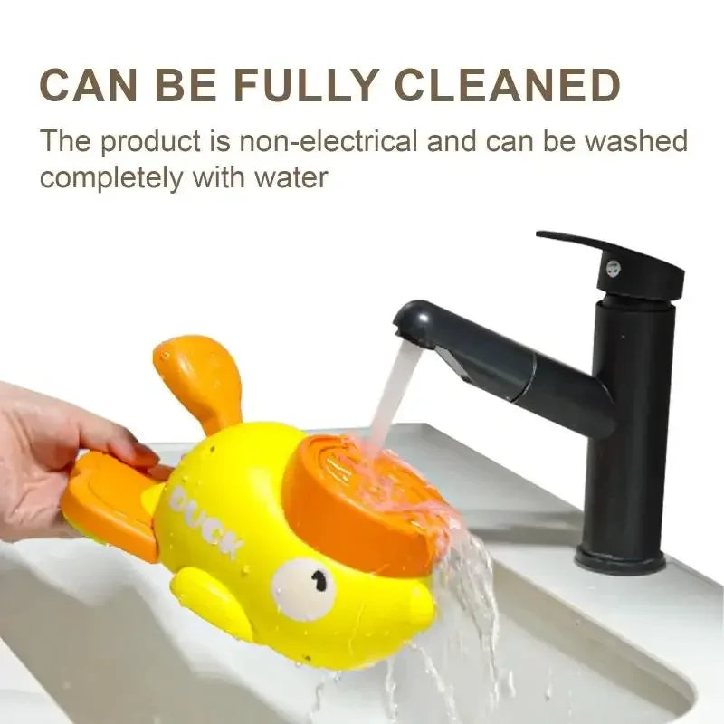 Interactive Pet Automatic Food Treat Dispenser Duck