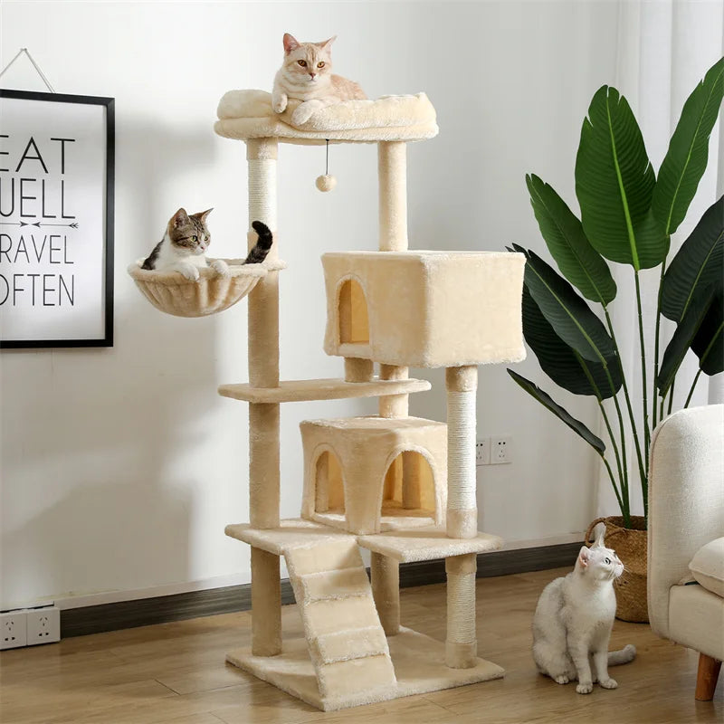 Super Large Top Perch Cat Tower Hammock