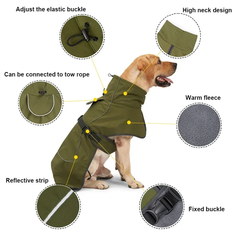 Clothes For Winter Warm Vest Jacket Waterproof Coat