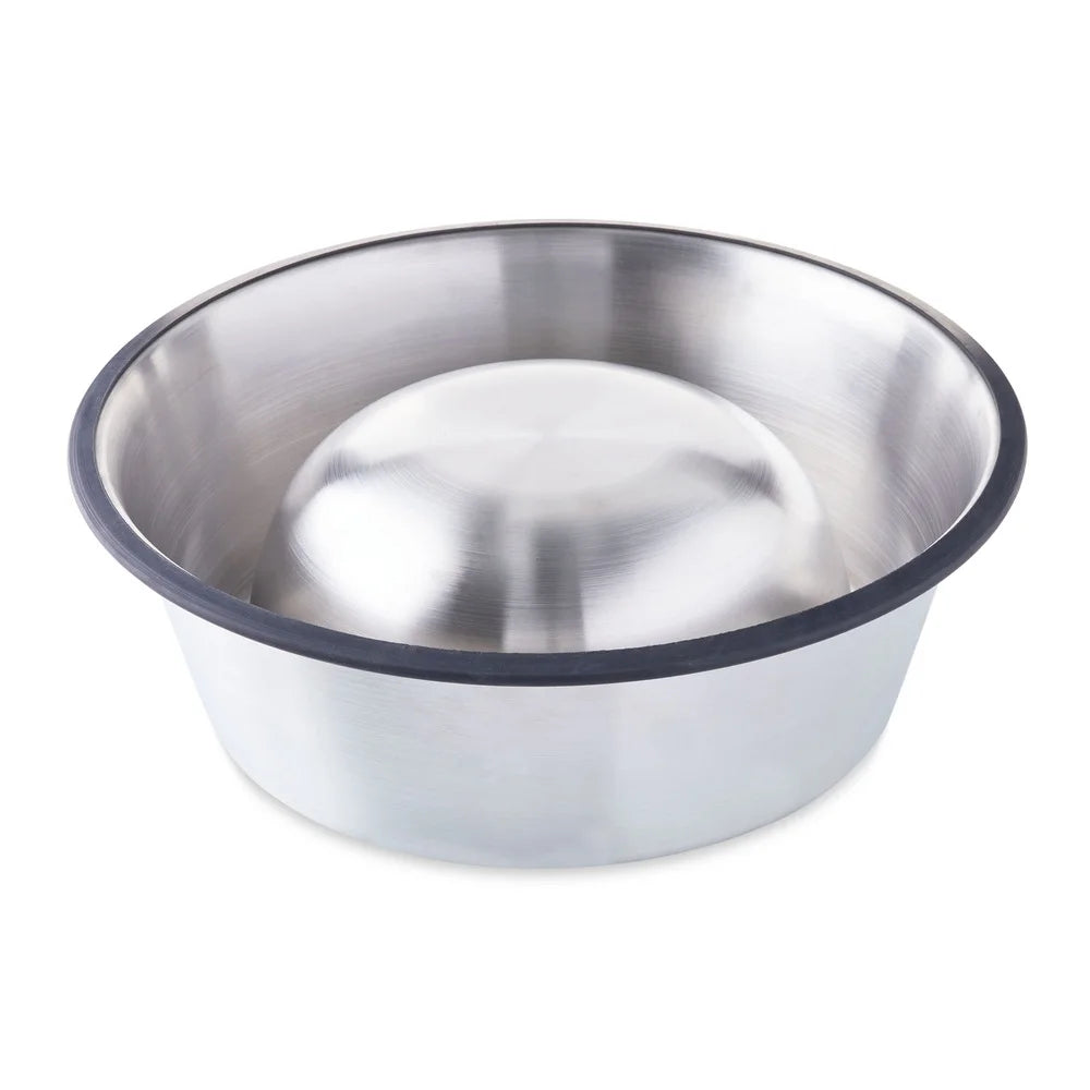 Stainless Steel Jumbo Dog Bowl Non-Skid Base