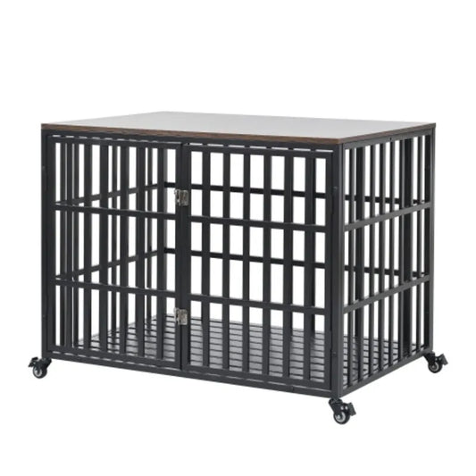 42" Heavy Duty Dog Crate Furniture Style