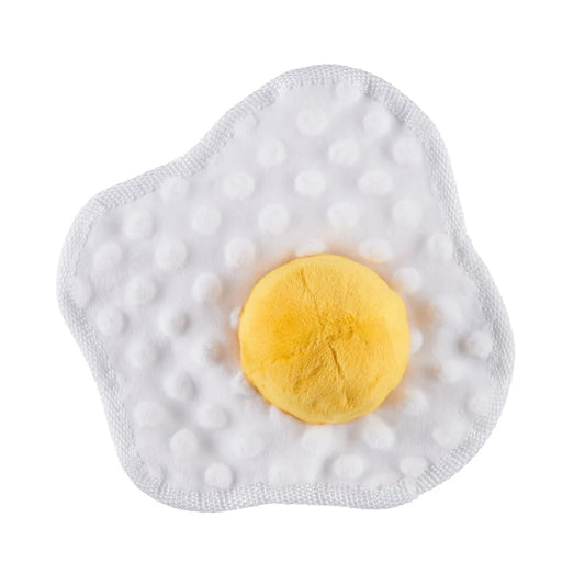 Egg Dog Toy Squeaky Ball Crinkle Fun Fetch