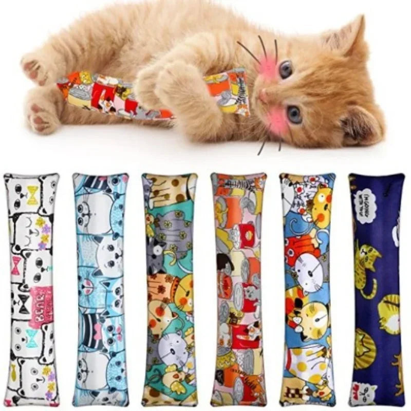 Catnip Kicker Pillow Toys Interactive Bite Resistant
