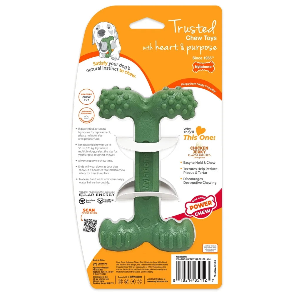 Power Chew Easy-Hold Bone Durable Chicken