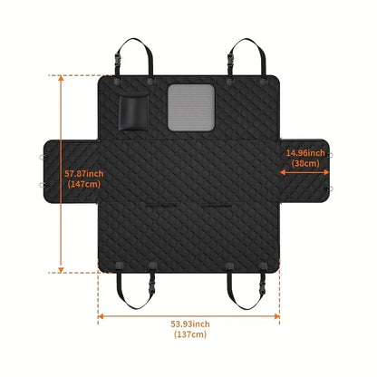 Heavy Duty Scratchproof Dog Back Seat Cover