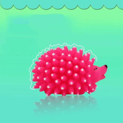 Hedgehog Soft Squeaky Ball Toys For Small Dogs