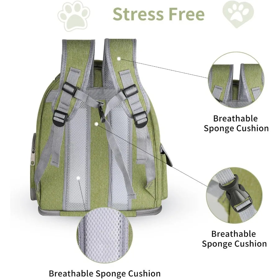 Breathable Cat Bubble Backpack Carrier Hiking Camping