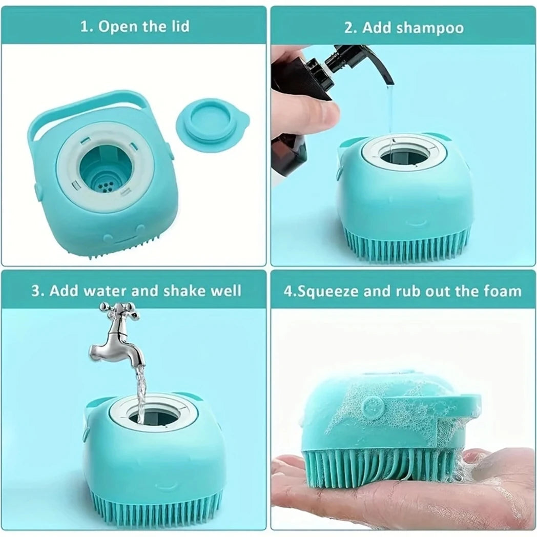 Hair Removal, Flea Comb, Shampoo Brush, Nail Clippers, Toothbrush Set