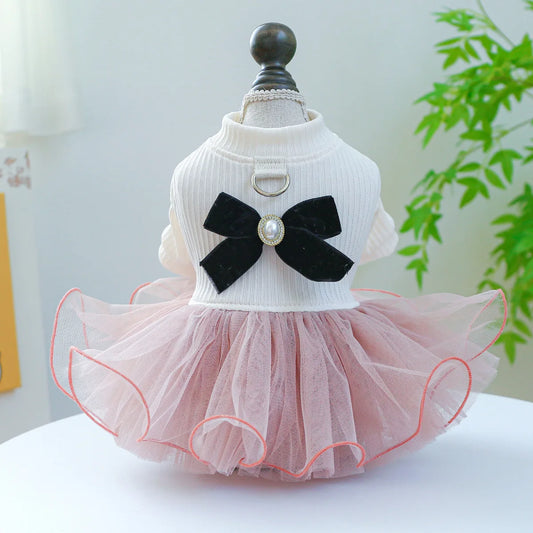 Spring Summer Tutu Princess Dress Printed Lace Skirt