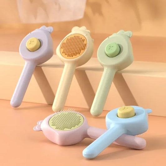 Pet Massage Brush Hair Removal Brush for Cats Dogs