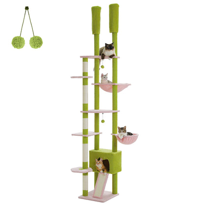Cactus Tower Adjustable Height/Condo/Hammock/Scratching Post